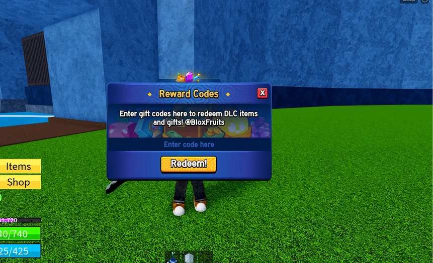 how to redeem blox fruits codes